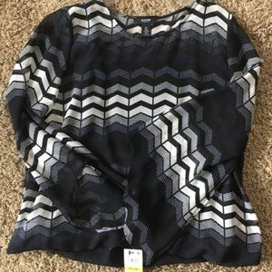 Alfani Petite Top Women's Size Small (NEW)